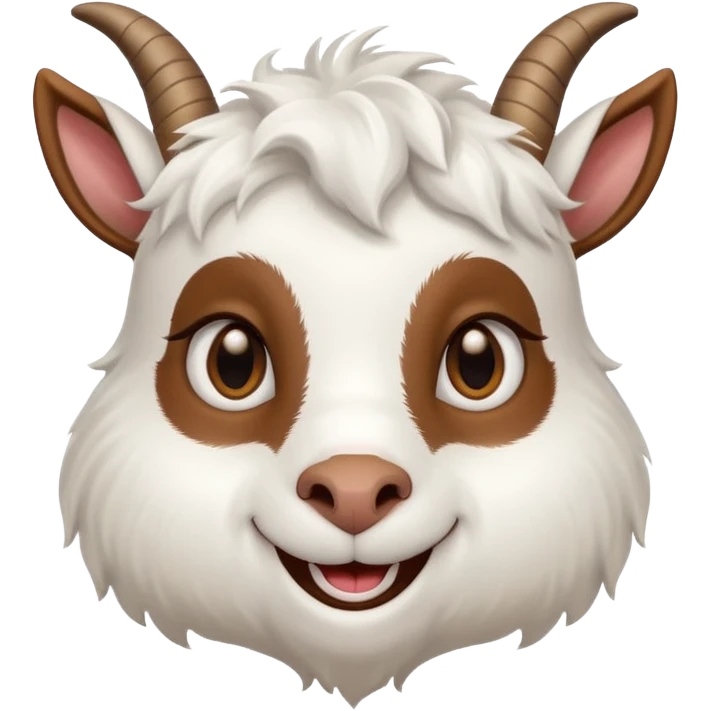 Good morning saying with goat emoji