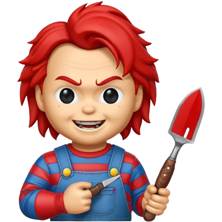 Un emojin de chuky emoji