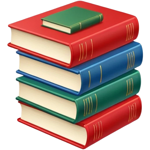 books color red green blue emoji