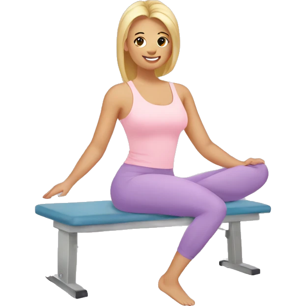 Pilates pastel  emoji
