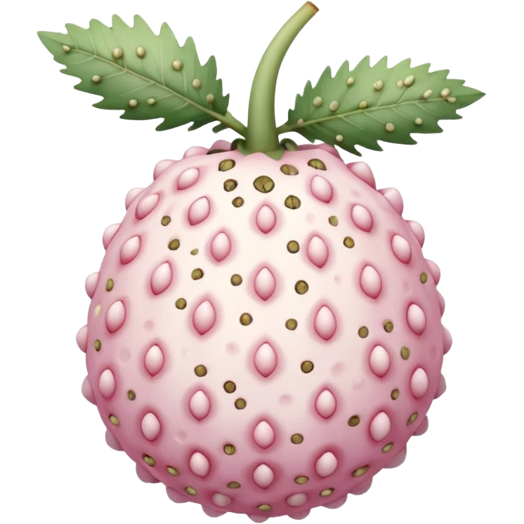 White Pineberry emoji