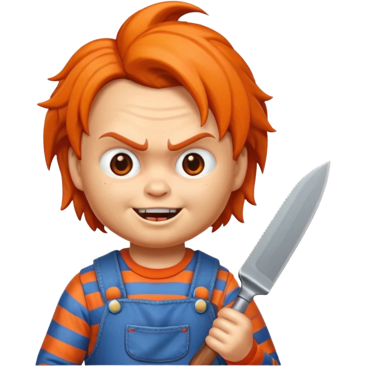 Un emojin de chuky emoji