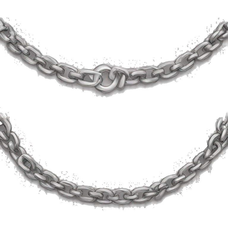 stainless steel chain necklace emoji