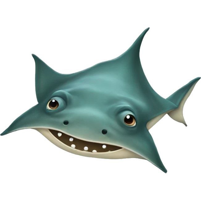 giant mama stingray emoji