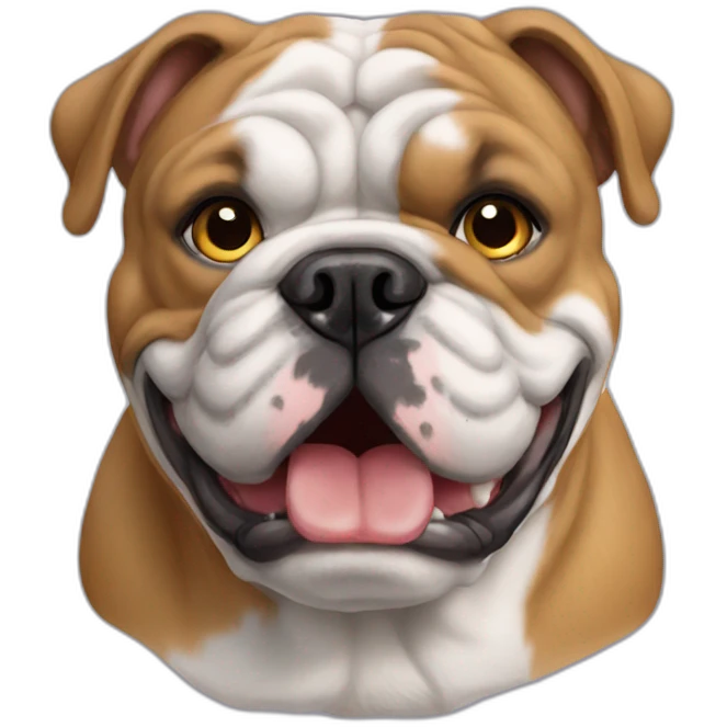 english bulldog emoji