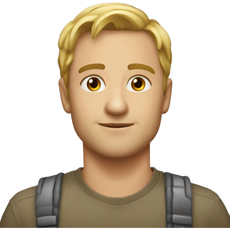 5 белых тюльпанов emoji