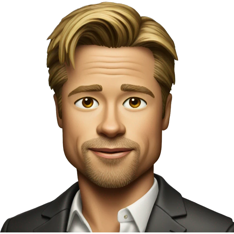 brad pitt emoji