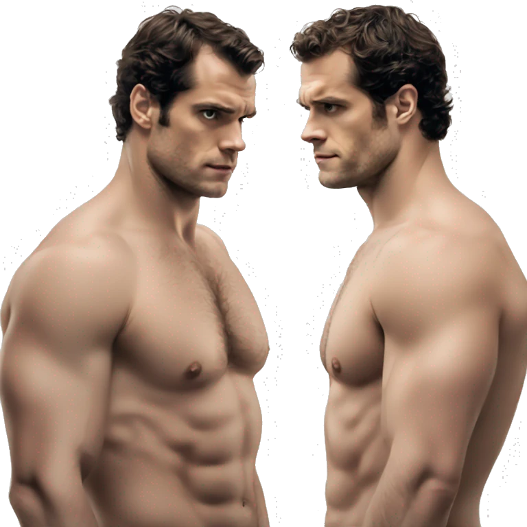 Henry Cavill shirtless emoji