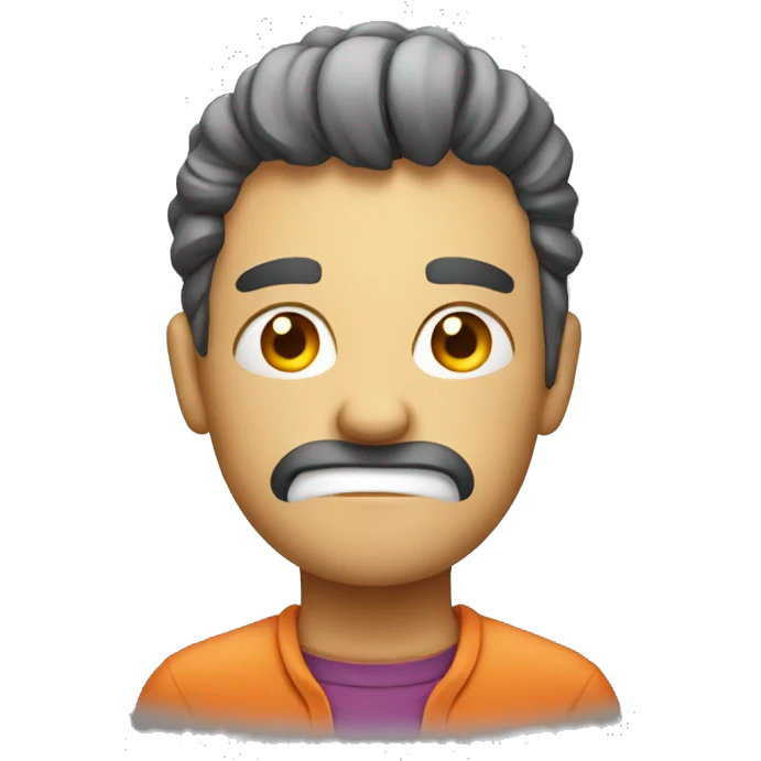 stress with party emoji