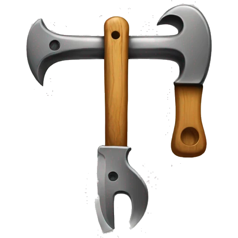 Tools with hangman emoji