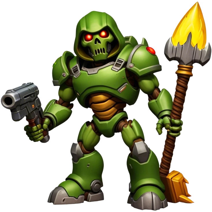 3D, cinematic ultra detailed 32k HD Doom srhoom in pvz 1, brought to life with stunning visual details, each lash, eye, and hair is shown in stunning detail, rich textures, visually rich, so lifelike that it feels like it could leap off the page at any moment emoji