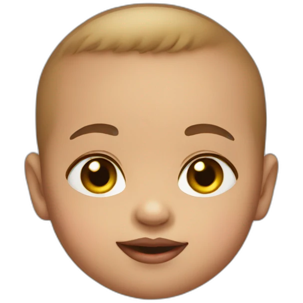 a baby babe emoji