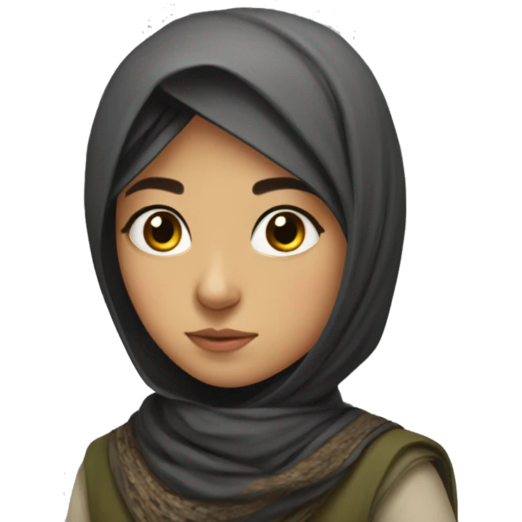 Kurdish girl finch  emoji