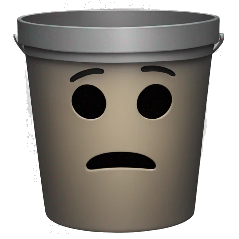 bucket head digital emoji