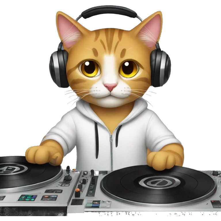 dj cat emoji