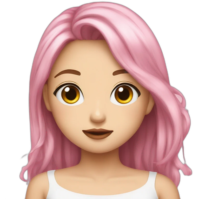 Jennie de black pink emoji
