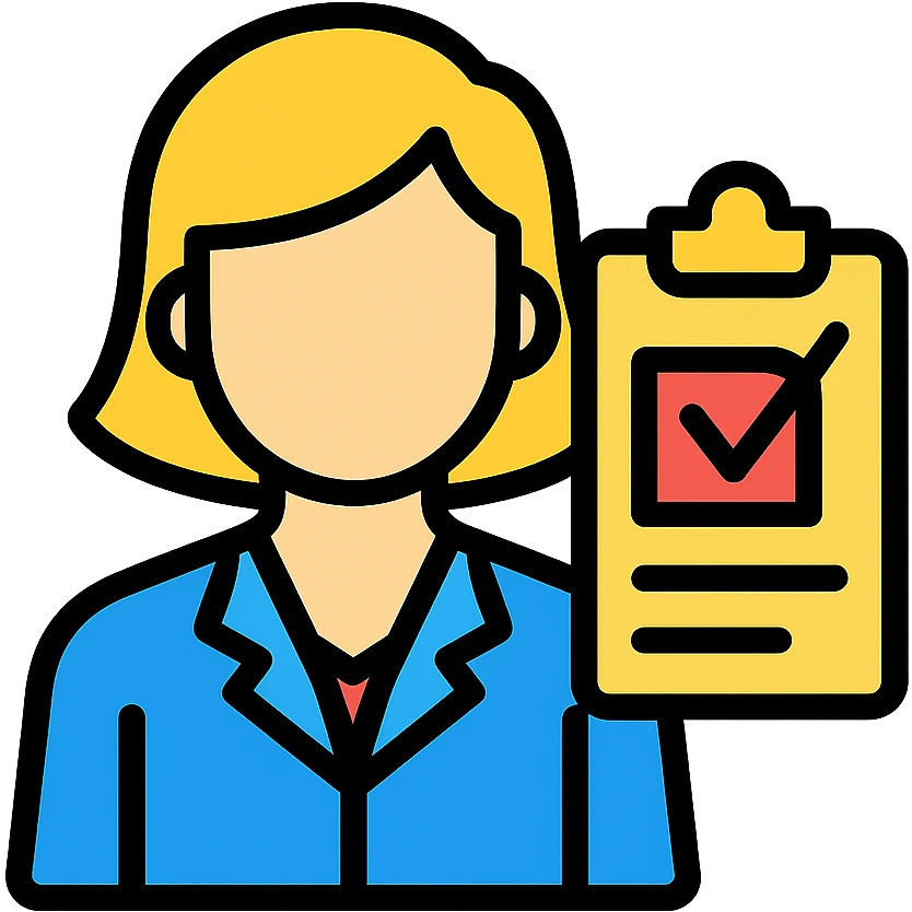 admin assistant icon, modern, professional, clear, suitable for digital use emoji