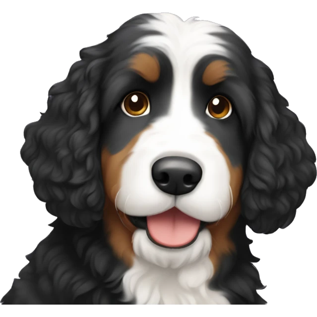 Bernedoodle emoji