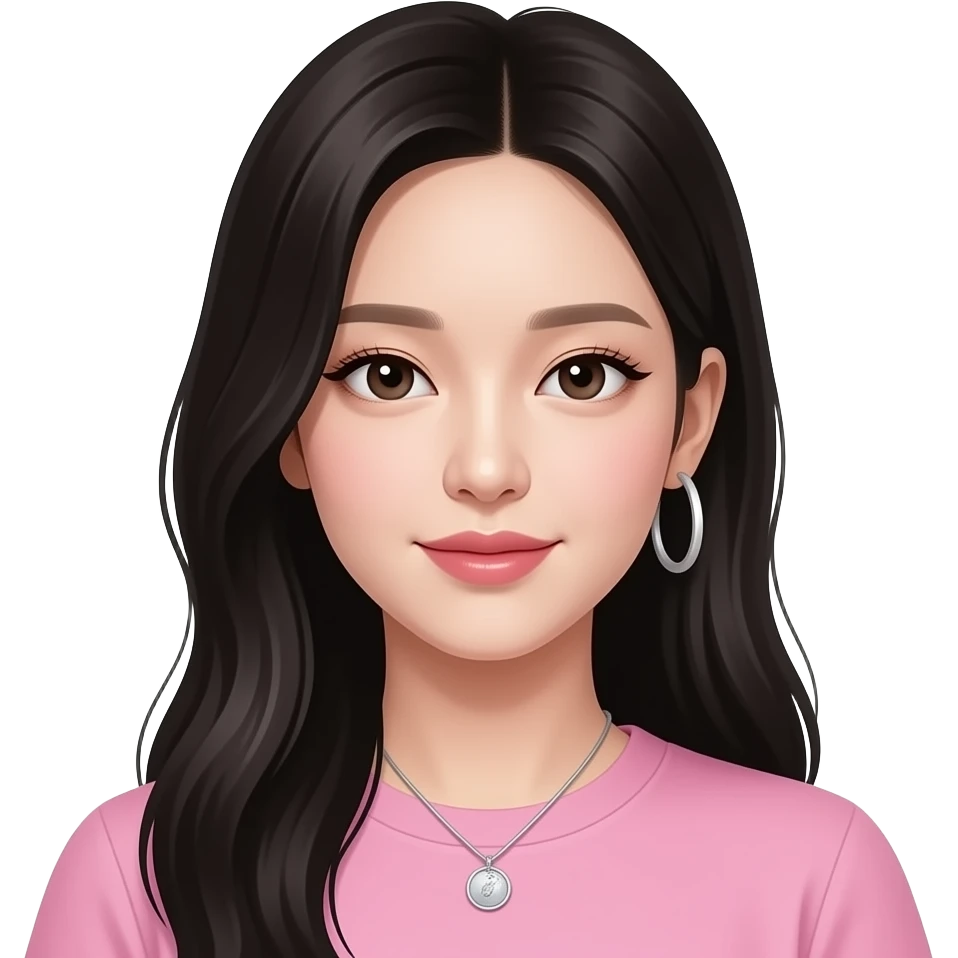 Black pink member jisoo emoji