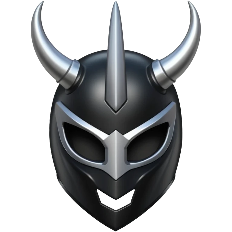  black horn helmet emoji