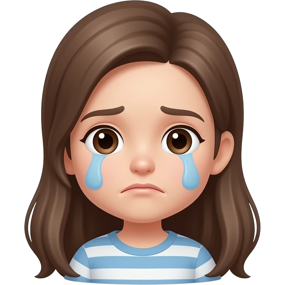 Cute kawaii sad emoji emoji