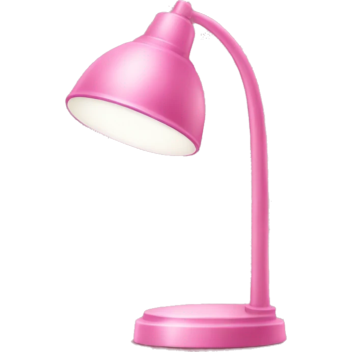 Pink lamp emoji