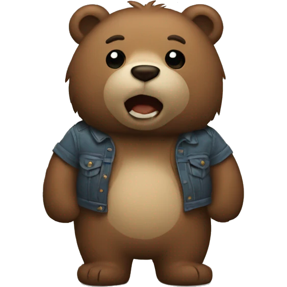 bear + rip emoji
