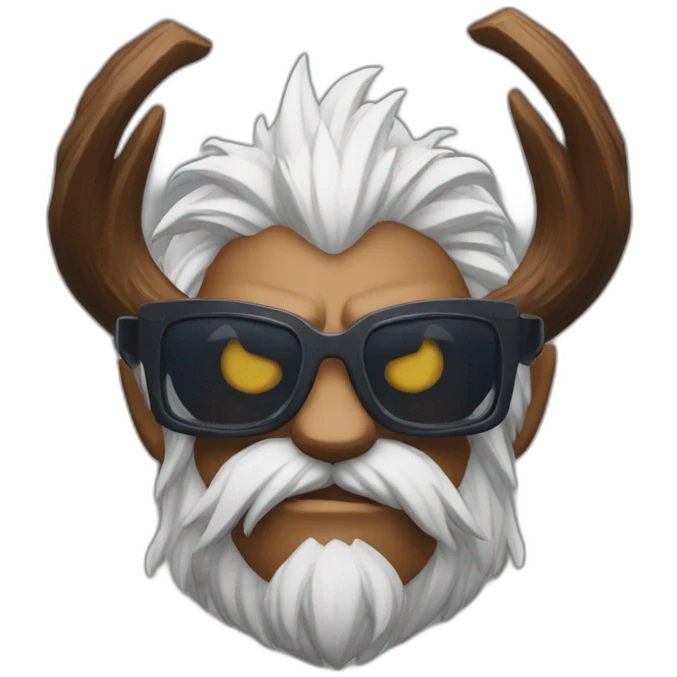 Ornn with dunglasses emoji
