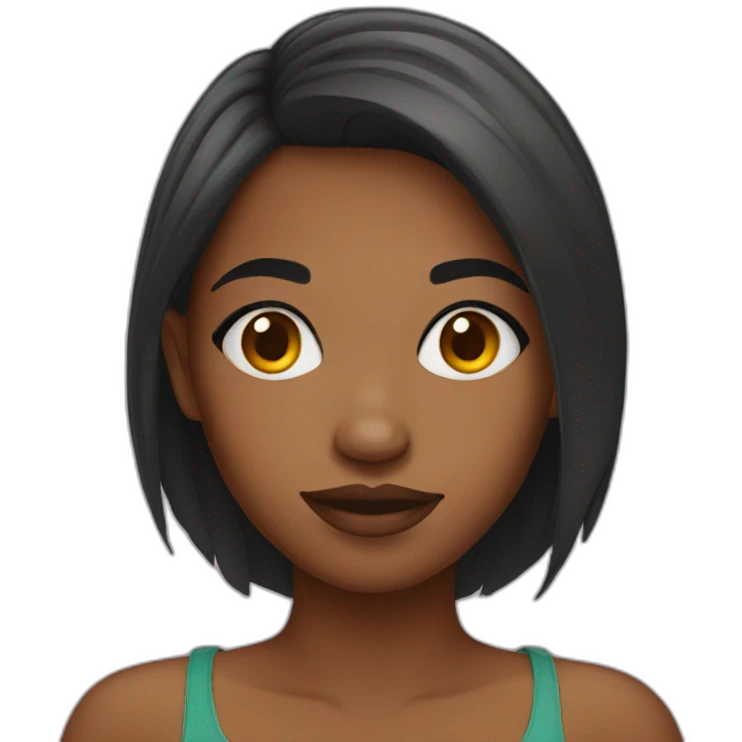 South African girl emoji