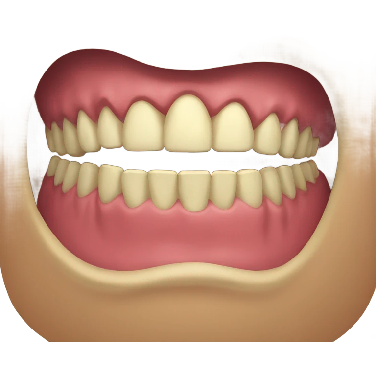 Jaw emoji