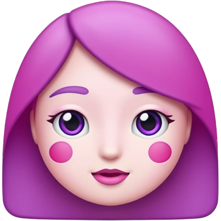 Purple pink and white hearts  background  emoji