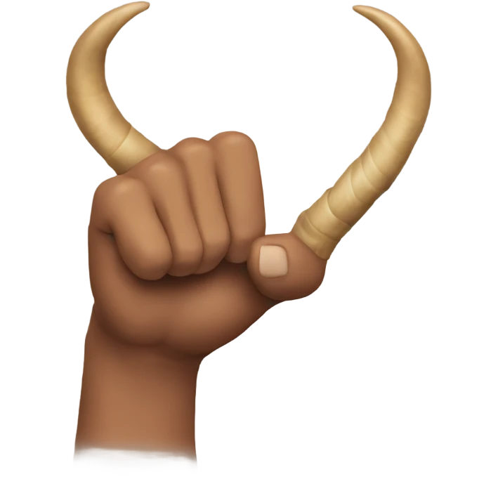 Horns down emoji