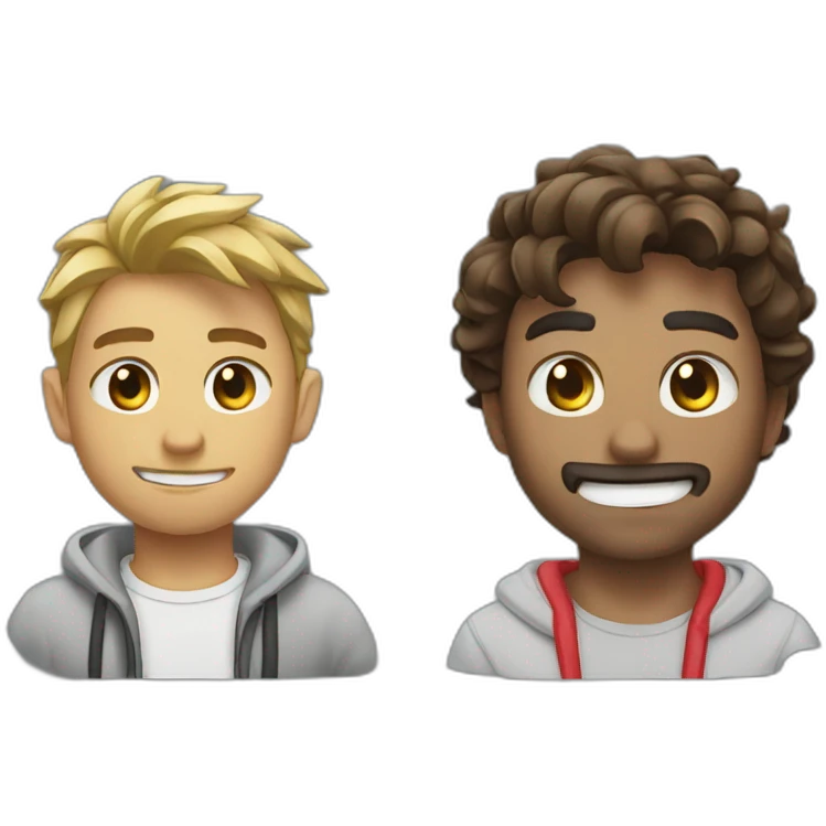 Gotaga and mr beast emoji