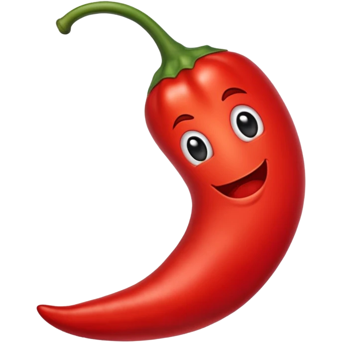 red hot chilli pepper emoji