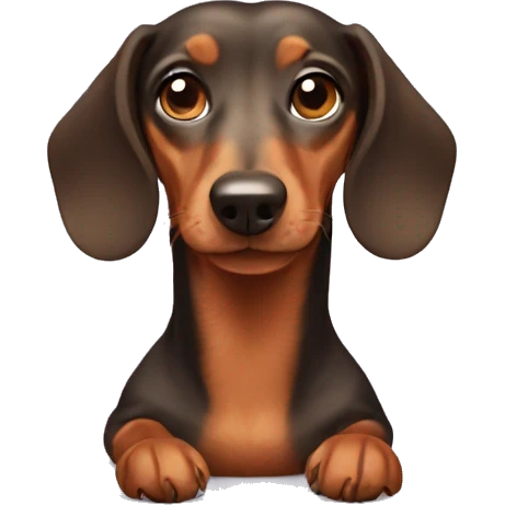 dachshund  emoji