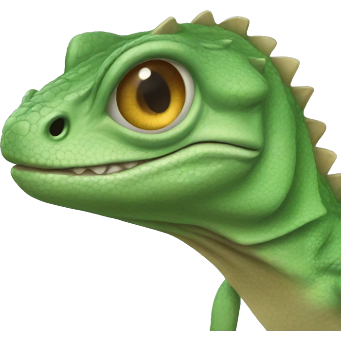 Lizard head  emoji