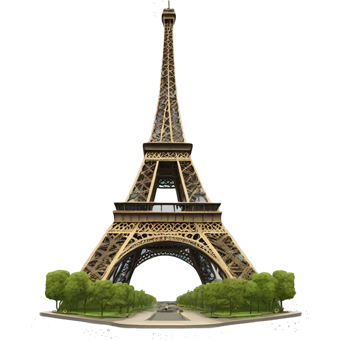 Eiffel tower full tall  emoji
