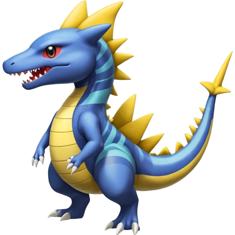 Garchomp-Ampharos-Sharpedo-Sceptile-fusion emoji