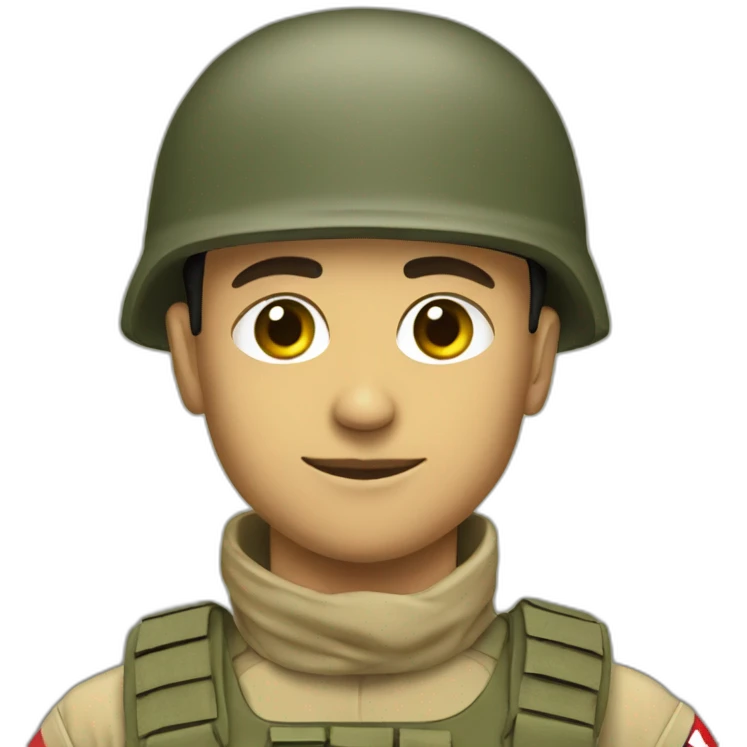 Iraq army soldier emoji