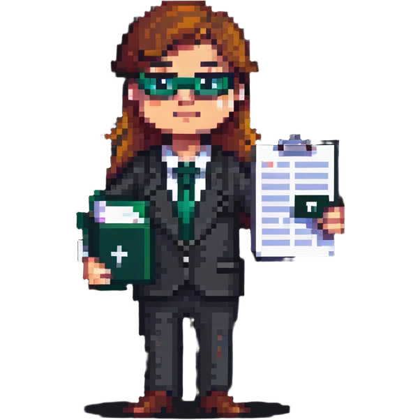 accountant with tax forms emoji