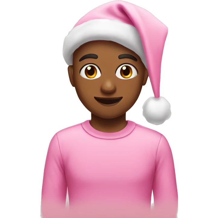 Pink Christmas  emoji