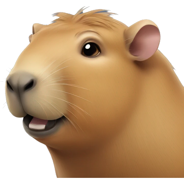 sweet capybara  emoji