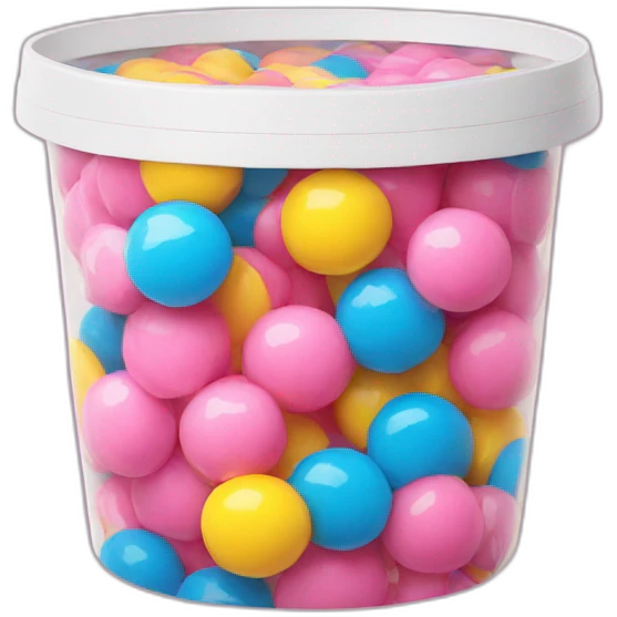 Emoji bubble gum packaging emoji