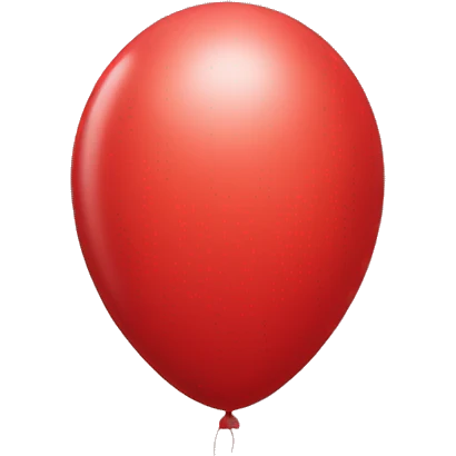 red balloon emoji