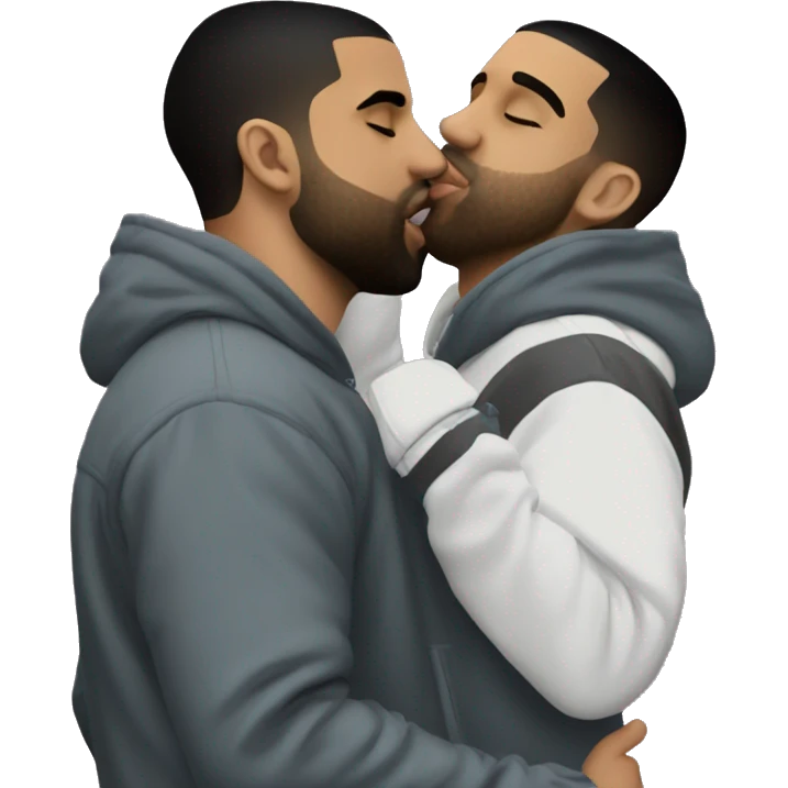 drake kissing drake kissing drake kissing drake emoji
