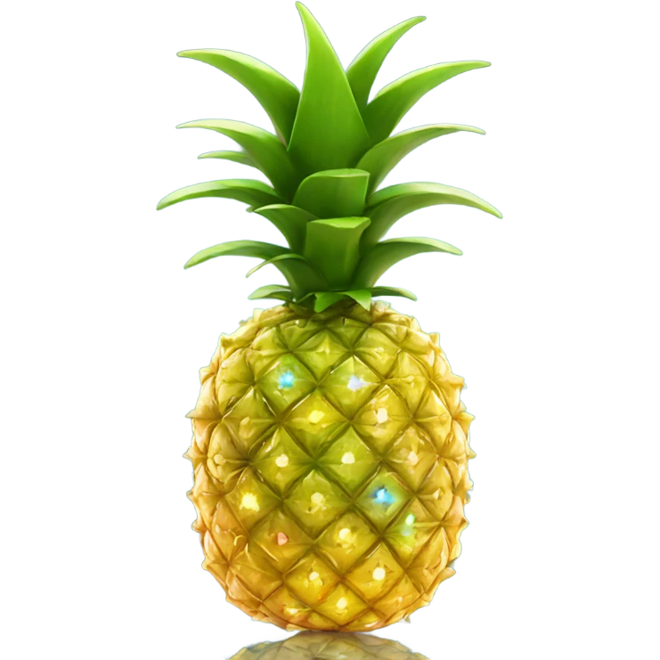 sparkling pineapple emoji