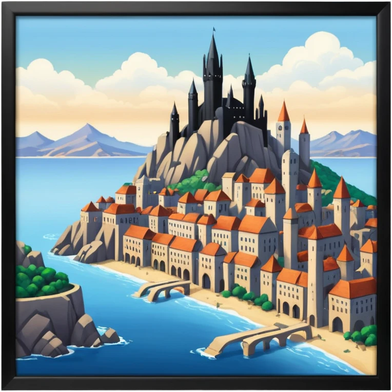 Waterdeep skyline emoji