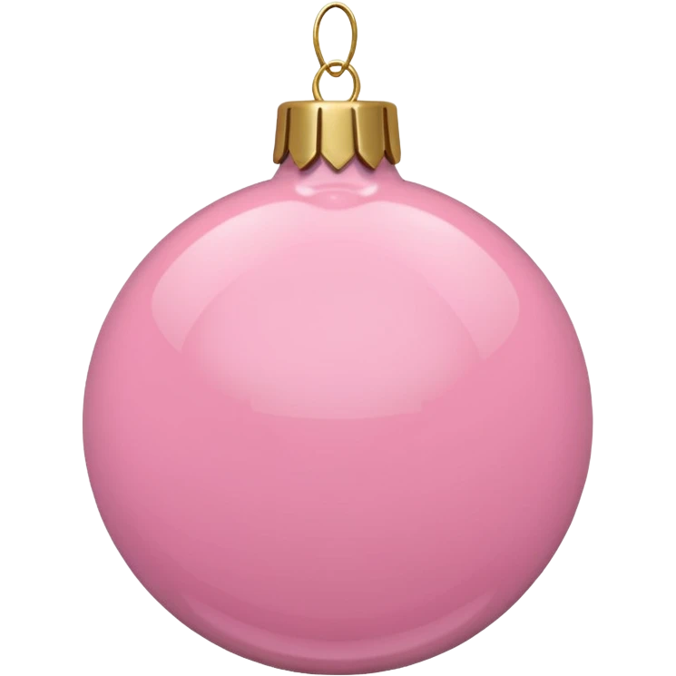 pink christmas porcelain  emoji