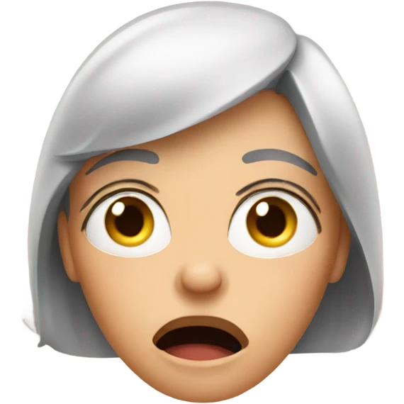 Shocked mum emoji