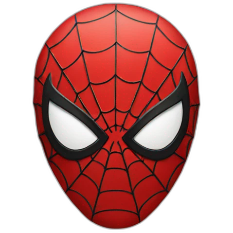 Spiderman head  emoji